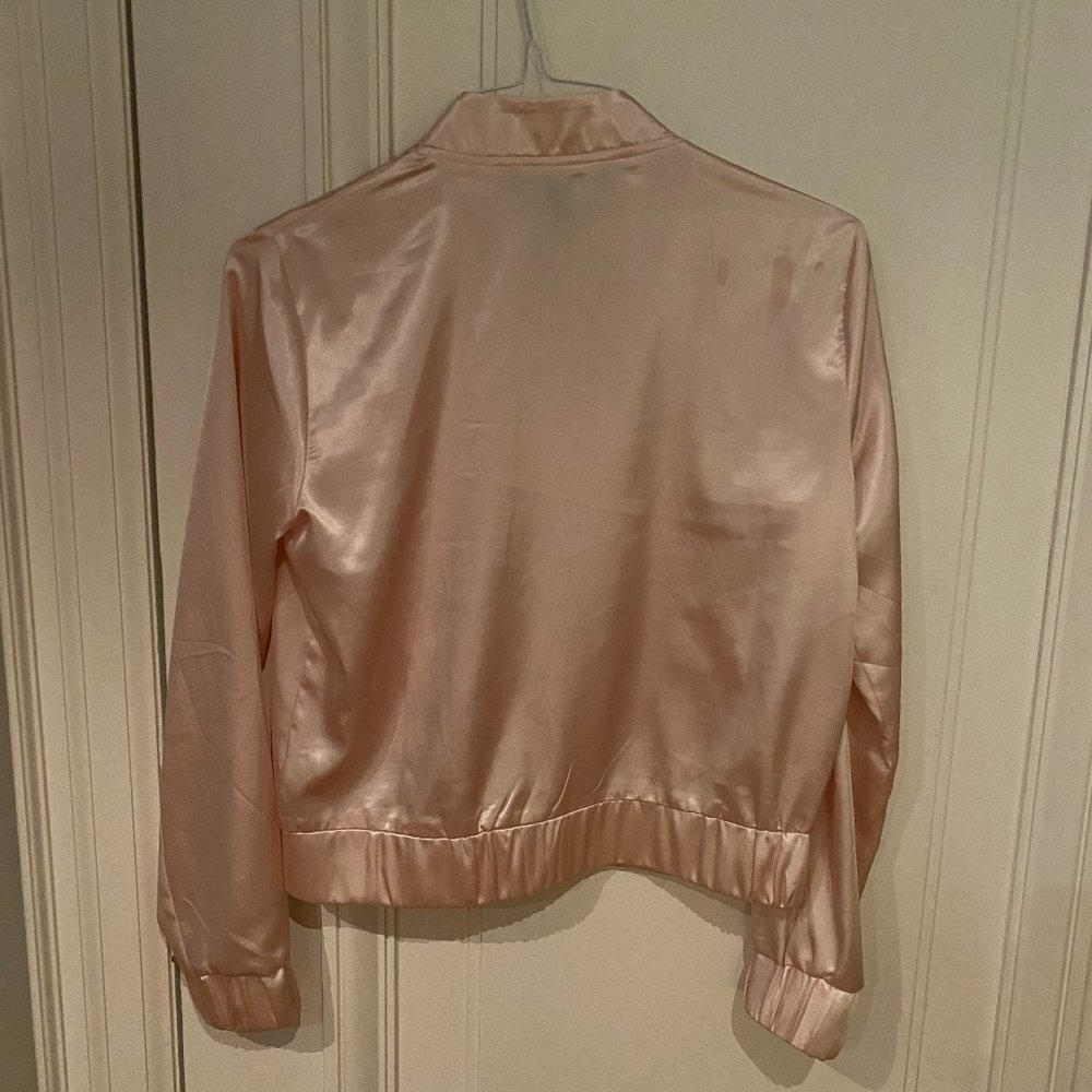 Forever 21 Pink Shiny Jacket - Picture 2 of 3